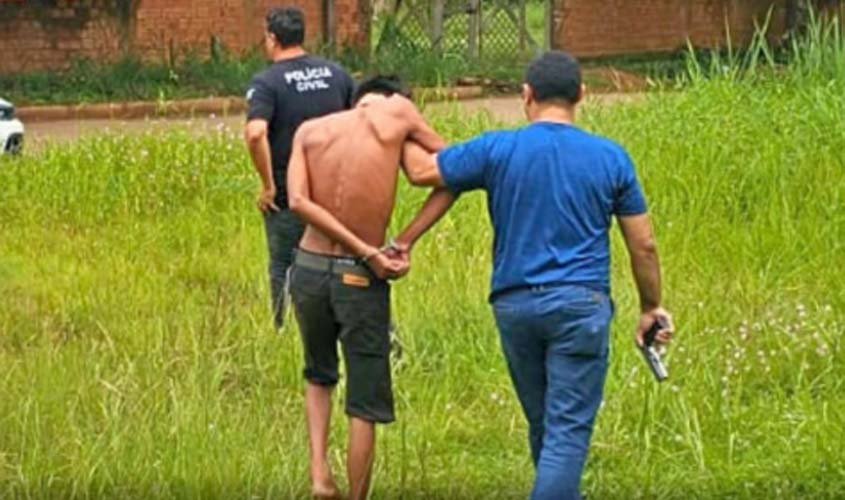 Polícia Civil cumpre mandado de prisão contra suspeito de estupro de vulnerável em Rondônia