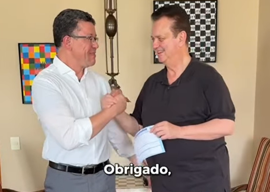 Marcos Rocha se filia ao PSD com apoio de Kassab em Rondônia